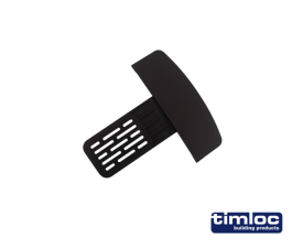 Ambi-Verge eaves starter black - Pack of 1