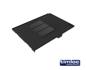 Flat Edge Tile Vent Black Multi - Pack of 8