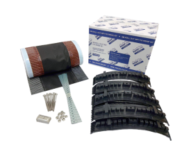 Dry Ridge Kit Black 6m - Integrated Clips - Single Pack