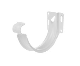 125mm White Steel 'Shallow' Fascia Bracket