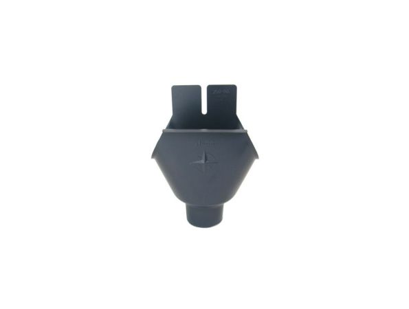 115mm Anthracite Steel HR 60mm Wrap Around Outlet