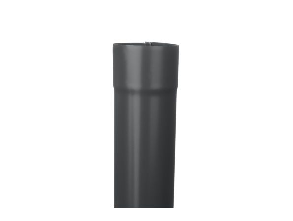 100mm Anthracite Steel Downpipe 3m