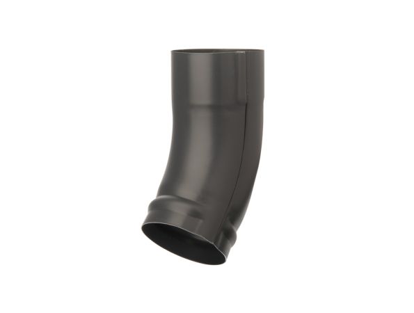 80mm Anthra Steel Downpipe Shoe-Short Heel