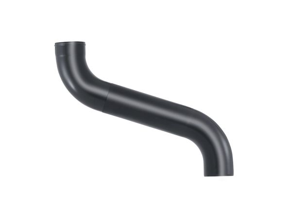 100mm Anthracite Steel 2 Part Offset up