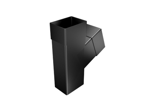 101x76mm Rectangular Painted Radius Edge 112° Y Junction