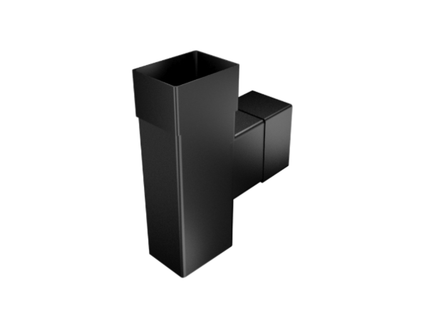 101x76mm Rectangular Painted Radius Edge 92.5° Y Junction