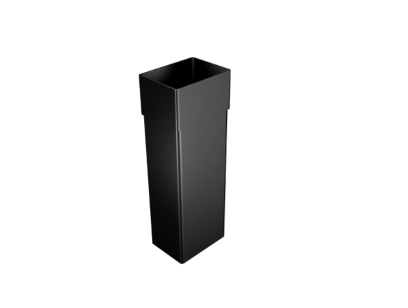 101x76mm Rectangular Painted Radius Edge 3.00mtr Downpipe Length