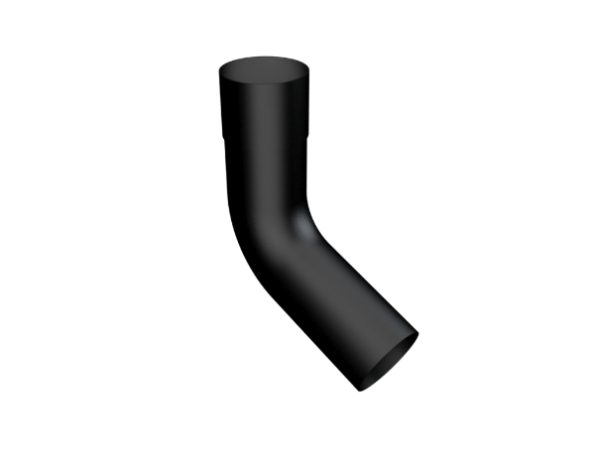 101mm Round Painted 112° Bend