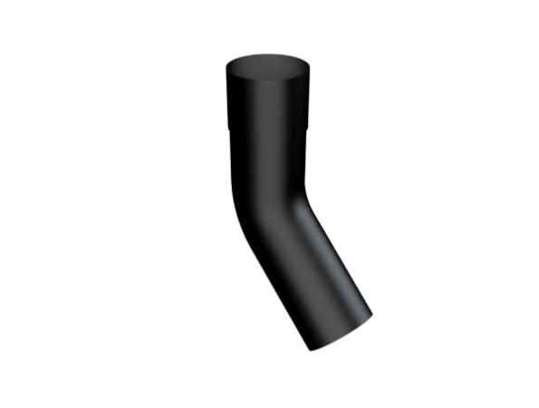 101mm Round Painted 135° Bend