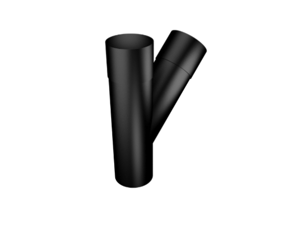 101mm Round Painted 135° Y Junction