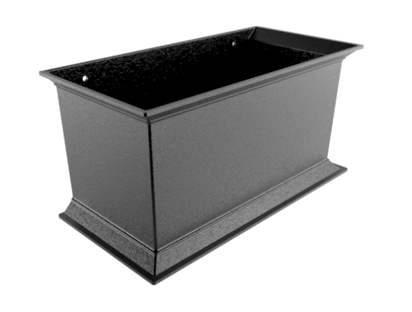 Flavia Cast Hopper (H200xW400xD200mm) - 63mm Square Outlet, Position F/Fit Painted