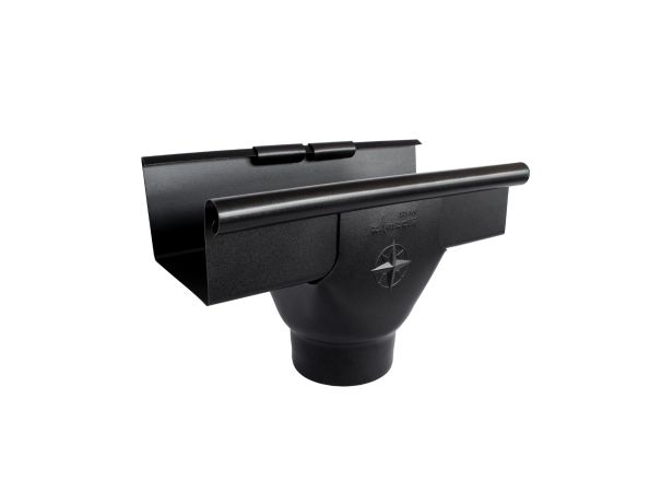 120mm Black Steel Box PreFab Outlet