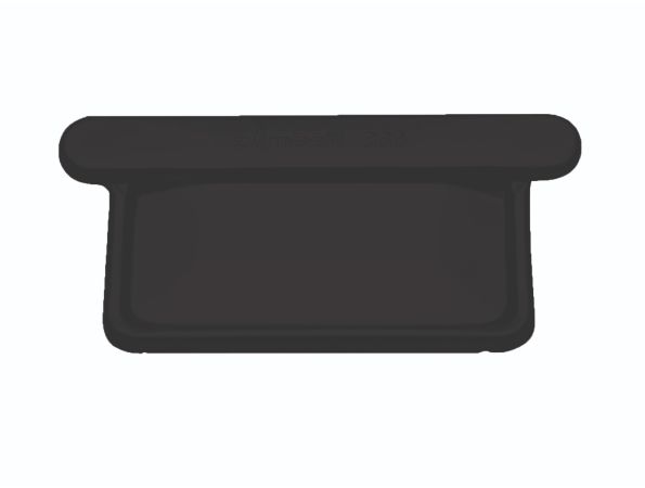 120mm Black Steel Box Stopend