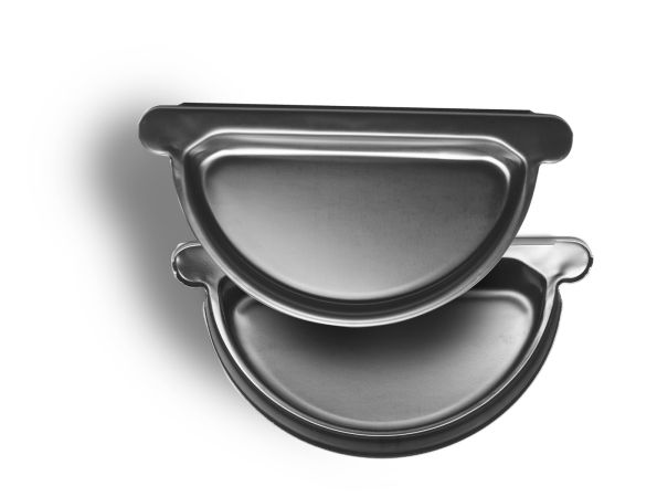 150mm Black Steel HR Push Fit Stopend