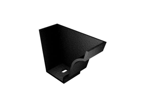 125x100mm Cast Moulded Ogee Painted Internal R/H Stopend