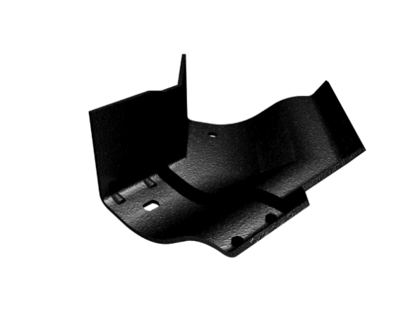 125mm Cast Victorian Ogee Painted External Angle - 135°