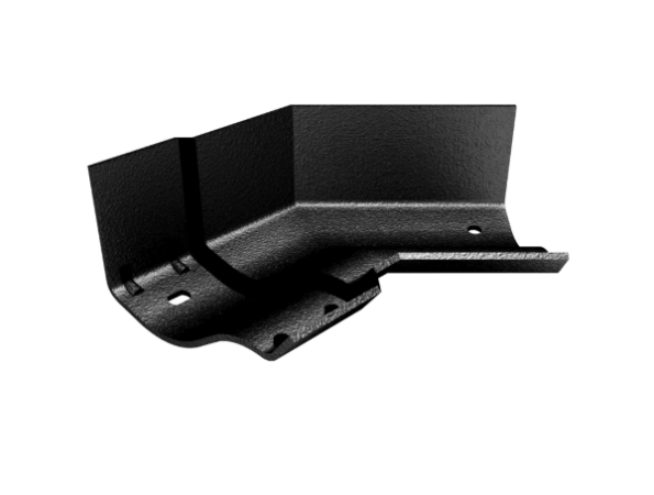 125mm Cast Victorian Ogee Painted Internal Angle - 135°