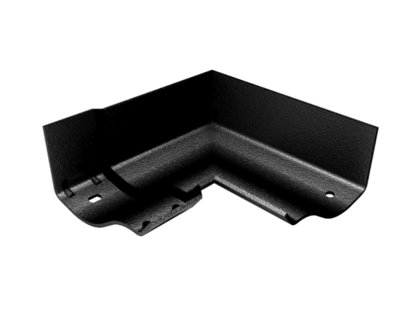 125mm Cast Victorian Ogee Painted Internal Angle - 90°