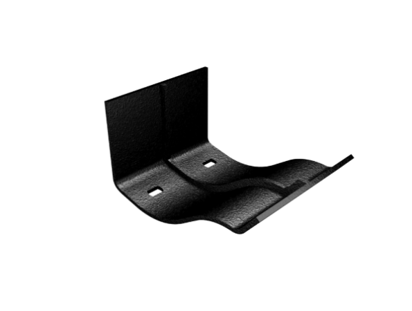 125mm Cast Victorian Ogee Painted Union Connector