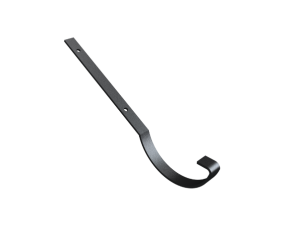 Galvanised 5'' Plain Half Round Painted Rise & Fall Bracket