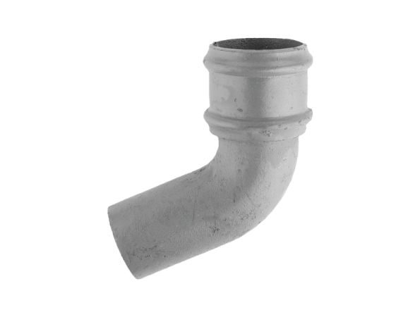 3'' Round Bend 112.5° + Cast Non Eared Collar 