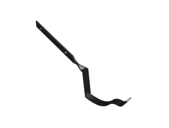 Galvanised 5''x 4'' Moulded Ogee Painted Rafter Bracket Side Fix