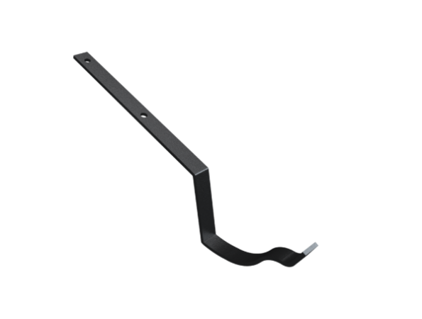 Galvanised 6' Plain Half Round Painted Rafter Bracket Top Fix