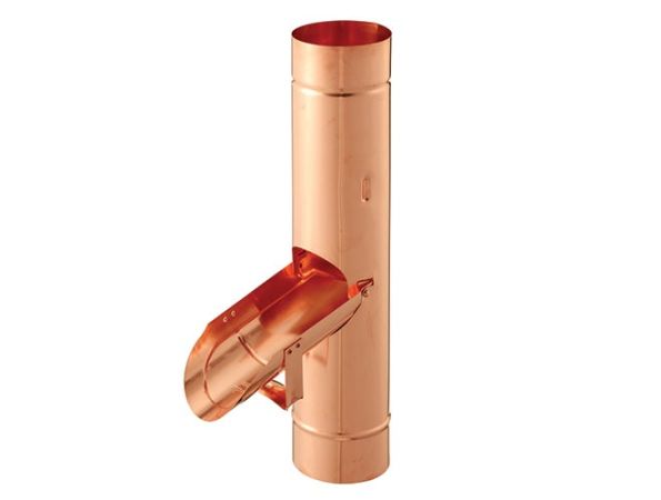 80mm Copper Pipe with Access Flap