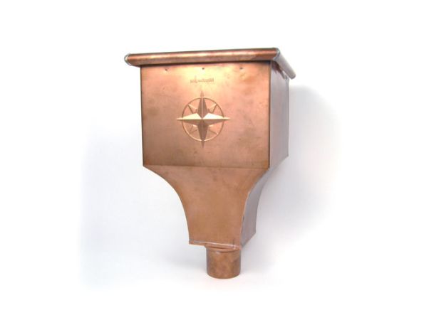 80mm Copper Long Hopper Head