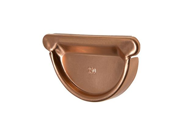 115mm HR Copper Gutter Stop End