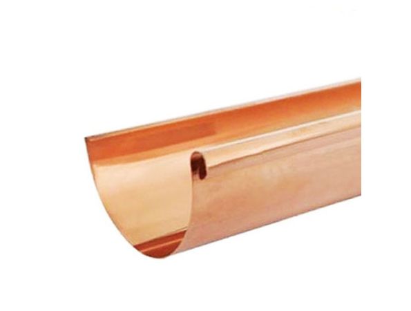 125mm HR Copper Gutter 3m Length