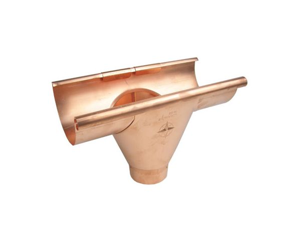 125mm HR Copper 80mm Prefab Outlet
