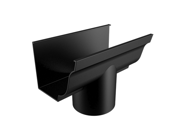 125x100mm Vintage Ogee Painted 101mm Square Outlet