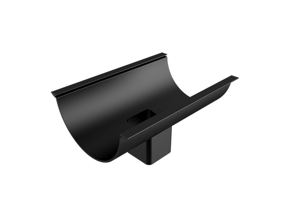 150mm Beaded Half Round Painted 63mm Square Outlet