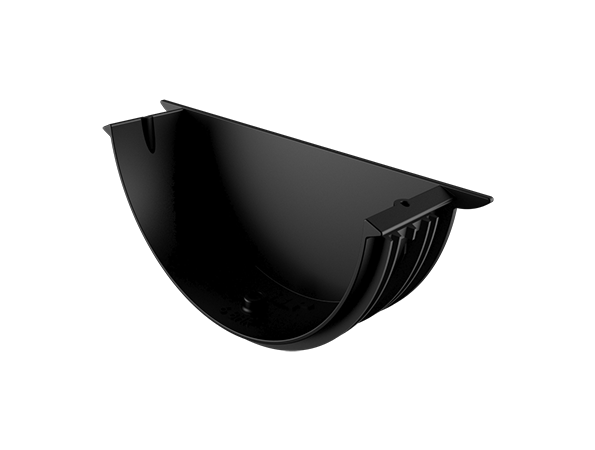 150mm Beaded Half Round Painted Endcap - Universal