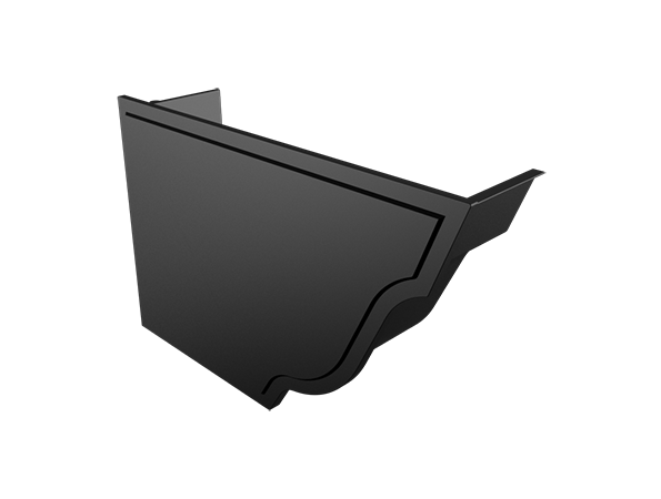 150x100mm Vintage Ogee Painted Stop end Left Hand