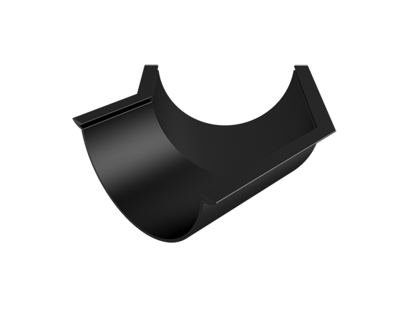 150mm Beaded Half Round Painted 135° Angle - Universal