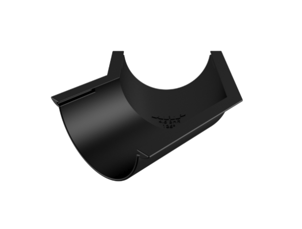 114mm Beaded Half Round Painted 135° Angle - Universal