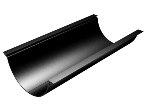 114mm Beaded Half Round Painted 3mtr Gutter Length