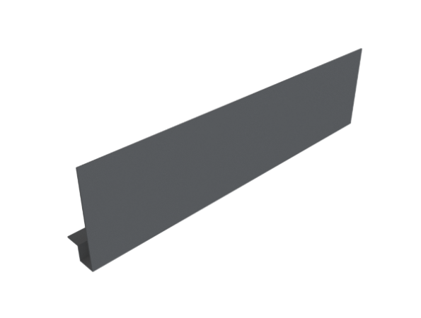 F4 TYPE 2MM FASCIA - 500MM FACE 1MTR LENGTH