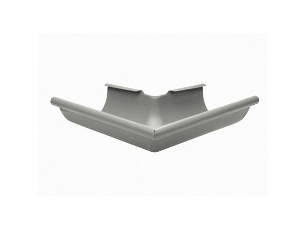 125mm Grey Aluminium Steel 90° Ext Angle