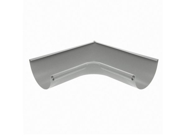 115mm Grey Aluminium Steel 90° Int Angle