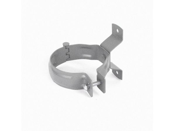 80mm Grey Aluminium Steel Downpipe Clip