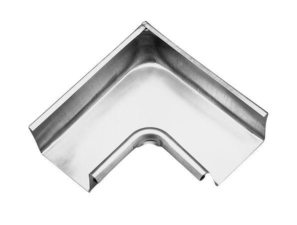 120mm Galv Steel Box 90° Int Angle