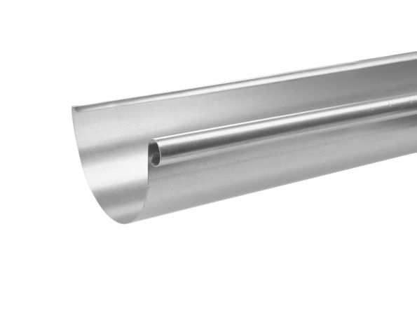 150mm x 3m Galv Steel HR Gutter Length