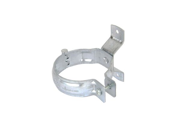 80mm Galvanised Steel Downpipe Bracket - (there is no Natural Zinc Version)
