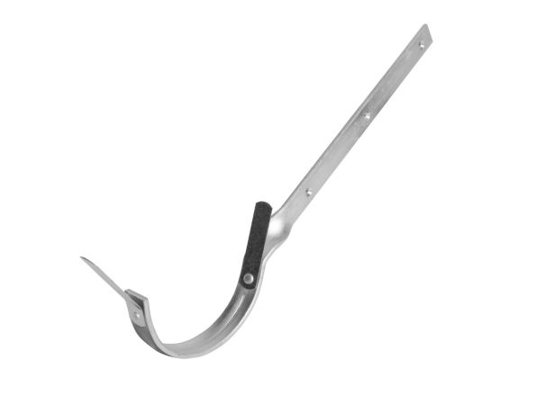 150mm Half Round Galvanised Steel Side Fix Rafter Bracket - (there is no Natural Zinc Version)