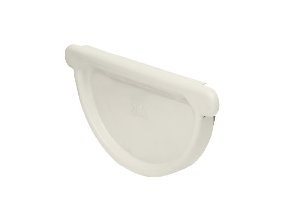 115mm Grey White Steel HR Stopend