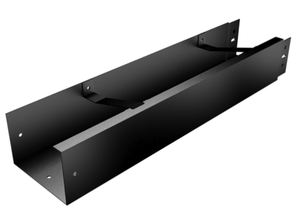 100x75mm Joggle Joint Box Painted Gutter 2.960mtr Gutter Length