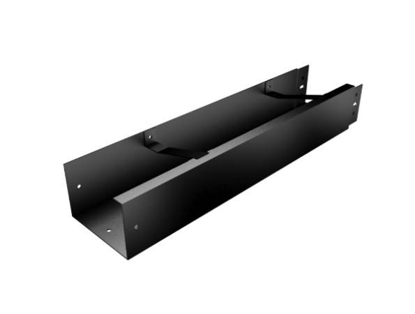 150x100mm Joggle Joint Box Painted Gutter 2.960mtr Gutter Length